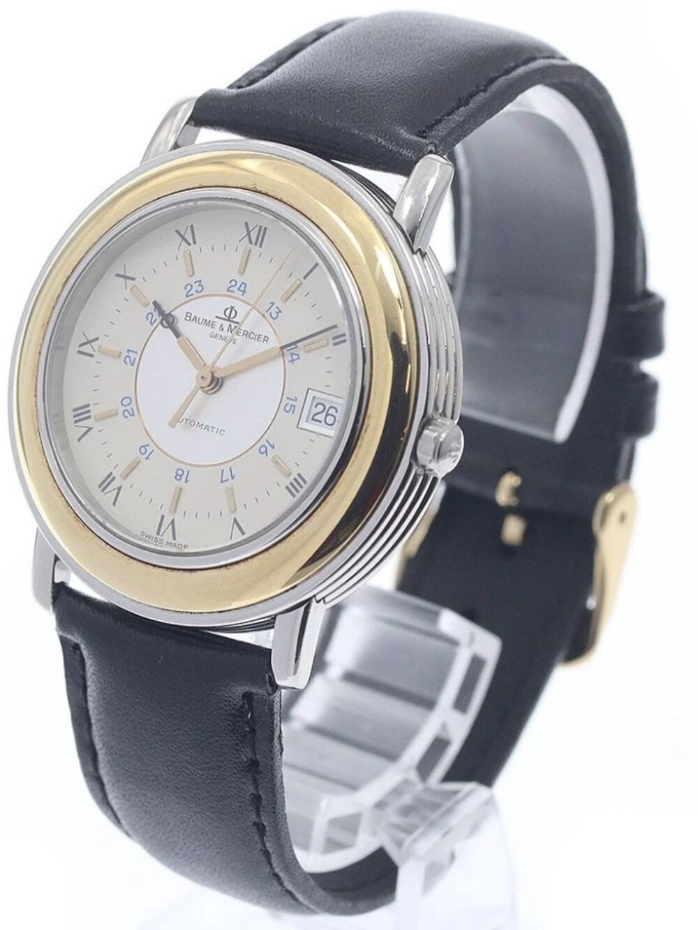 Baume & Mercier 3137.018 Round date Silver Dial Automatic Men's Watch_957019